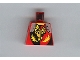 Part No: 973pb0074  Name: Torso Castle Dragon Knights Dragon Face breathing Fire Pattern