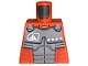 Lot ID: 324779467  Part No: 973pb0218  Name: Torso Exo-Force Dark Gray Body Armor with Four Stars Pattern