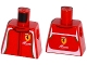 Part No: 973pb2143  Name: Torso Speed Champions with Ferrari and AFcorse Logo Pattern