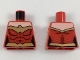 Part No: 973pb2979 Name: Torso Female Outline and Gold Trim and Belt, Eagle Trim Pattern (Wonder Woman) Part No: 973pb2979 Name: Torso Female Outline and Gold Trim and Belt, Eagle Trim Pattern (Wonder Woman)