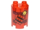 Lot ID: 380855311  Part No: 98225pb007  Name: Duplo, Brick Round 2 x 2 x 2 with Dynamite and Railroad Track Pattern