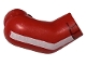 Part No: 982pb325  Name: Arm, Right with White Stripe and Dark Red Cuff Pattern