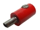 Part No: 996ac01  Name: Electric, Connector, 1-Way Male Rounded with Hollow Pin (Banana Plug)