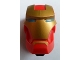 Lot ID: 364485793  Part No: bb0562c01pb01  Name: Large Figure Head Modified Super Heroes Iron Man Pattern