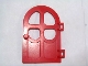 Part No: bb0923  Name: Fabuland Door 1 x 6 x 7 with Round Pane in 4 Sections, Round Top