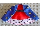 Part No: cape02  Name: Duplo Wear Cloth Cape with King's Robe Pattern