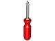 Part No: dt001c01  Name: Duplo, Toolo Tool Handle with Light Gray Screwdriver Shank