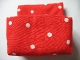 Lot ID: 397982394  Part No: pri073  Name: Primo Cloth Sleeping Bag Double with White Dots Pattern