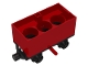 Part No: x488c02  Name: Train Battery Box Car with Red Switch and Black Wheels (Undetermined Type)