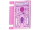 Part No: 24093pb101 Name: Minifigure, Utensil Book Cover with Tablet Screen, Dark Purple Spider and Lines, Magenta '42' and Hexagon, White Trim Pattern Part No: 24093pb101 Name: Minifigure, Utensil Book Cover with Tablet Screen, Dark Purple Spider and Lines, Magenta '42' and Hexagon, White Trim Pattern