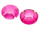 Part No: 45477  Name: Clikits, Icon Round 2 x 2 Small with Hole, Frosted (Solid and Transparent Colors)