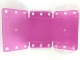 Part No: 46605  Name: Clikits Plastic, Rectangle 14 x 26 1/2 with Rounded Corners and 20 Holes