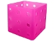 Part No: 48425  Name: Clikits Container 9 x 9 x 6 with 9 Holes on Each Side