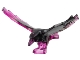 Lego part: Bird, Raven with Spread Wings with Marbled Black Pattern