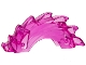 Lego part: Power Burst, Curved with Dragon Head and Spines