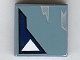 Part No: 3068pb0141  Name: Tile 2 x 2 with One White Triangle and Wear Marks Adjacent Pattern (Sticker) - Sets 7252 / 7283