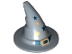 Part No: 6131pb02  Name: Minifigure, Headgear Hat, Wizard / Witch with Gold Buckle and Stars Pattern