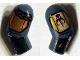 Part No: 981982pb042  Name: Arm, (Matching Left and Right) Pair with SW Boba Fett, Dark Green Gauntlets Pattern