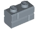 Lot ID: 369150581  Part No: 98283  Name: Brick, Modified 1 x 2 with Masonry Profile