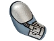 Part No: 982pb402  Name: Arm, Right with Silver Shoulder, Armor Plates, Cuff and Hose Pattern