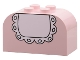 Part No: 4744px18  Name: Slope, Curved 4 x 2 x 2 Double with 4 Studs with Baby Bib Pattern