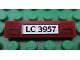 Part No: 2431pb0169 Name: Tile 1 x 4 with 'LC 3957' Pattern (Sticker) - Set 7325 Part No: 2431pb0169 Name: Tile 1 x 4 with 'LC 3957' Pattern (Sticker) - Set 7325