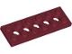 Part No: 32001  Name: Technic, Plate 2 x 6 with 5 Holes
