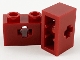 Lot ID: 112304136  Part No: 32064a  Name: Technic, Brick 1 x 2 with Axle Hole and Inside Side Supports