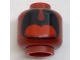 Part No: 3626cpb1719  Name: Minifigure, Head without Face with Large Black Open Mouth, Uvula, and Red Tongue Pattern - Hollow Stud