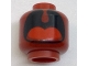 Part No: 3626pb1719  Name: Minifigure, Head without Face with Large Black Open Mouth, Uvula, and Red Tongue Pattern