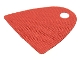 Part No: 37046  Name: Minifigure Cape Cloth, Straight Bottom with Single Top Hole - Spongy Stretchable Fabric