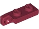 Part No: 44301a  Name: Hinge Plate 1 x 2 Locking with 1 Finger on End with Bottom Groove