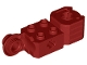 Part No: 47431  Name: Technic, Brick Modified 2 x 2 with Axle Hole, Rotation Joint Ball Half Vertical, and Fist