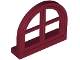 Part No: 5260  Name: Window 1 x 4 x 3, Rounded Top with 4 Panes and Sill
