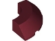 Part No: 5649  Name: Brick, Round Corner 4 x 4 with Slope 45 Edge without Studs