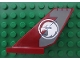 Part No: 6239pb033  Name: Tail Shuttle with White Eagle Head in Circle Pattern on Both Sides (Stickers) - Set 7307