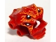 Part No: 92945pb01  Name: Minifigure, Head, Modified Lobster Pattern