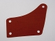 Part No: 96799  Name: Cloth Sail Rectangle with One Extended Corner (Mizzen Sail)