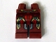 Lot ID: 341980084  Part No: 970c00pb0382  Name: Hips and Legs with Iron Man Gold and Silver Knee Plates and Belt Pattern