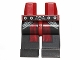 Part No: 970c11pb20  Name: Hips and Black Legs with SW Belt and Dark Red Sash Pattern