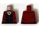 Part No: 973pb1943  Name: Torso Female Jacket over Black Top with Necklace Pattern (Scarlet Witch)