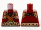 Part No: 973pb4146  Name: Torso Gold and Copper Armor, Belt and Dark Orange Crossbelts Pattern