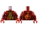 Part No: 973pb5954c01 Name: Torso Armored Tunic with Red Shoulder Panels, Orange Trim and Gold Ninjago Logogram Letter K over Chest Armor, Fire Dragon Logo on Back Pattern / Dark Red Arms / Red Hands Part No: 973pb5954c01 Name: Torso Armored Tunic with Red Shoulder Panels, Orange Trim and Gold Ninjago Logogram Letter K over Chest Armor, Fire Dragon Logo on Back Pattern / Dark Red Arms / Red Hands