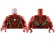 Part No: 973pb5977c01 Name: Torso Armor with Metallic Light Blue and White Circle Arc Reactor, Red Panels, Gold and Silver Trim Pattern (Iron Man Mark 46) / Dark Red Arms / Dark Red Hands Part No: 973pb5977c01 Name: Torso Armor with Metallic Light Blue and White Circle Arc Reactor, Red Panels, Gold and Silver Trim Pattern (Iron Man Mark 46) / Dark Red Arms / Dark Red Hands