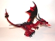 Part No: Dragon01  Name: Dragon, Fantasy Era, Dark Red Head