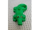Part No: 2284pb01  Name: Duplo Alligator / Crocodile Small with Black and Yellow Eyes Pattern