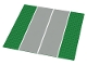Part No: 2358p03  Name: Baseplate, Road 32 x 32 7-Stud Straight with Plain Runway Wide Pattern