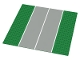 Part No: 2358px2  Name: Baseplate, Road 32 x 32 7-Stud Straight with Plain Runway Narrow Pattern