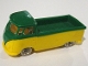 Lot ID: 374532644  Part No: 259pb01  Name: HO Scale, VW Pickup with Yellow Base