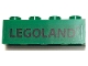 Part No: 3010pb364 Name: Brick 1 x 4 with Black 'LEGOLAND' Pattern (Sticker) - Set 40166 Part No: 3010pb364 Name: Brick 1 x 4 with Black 'LEGOLAND' Pattern (Sticker) - Set 40166